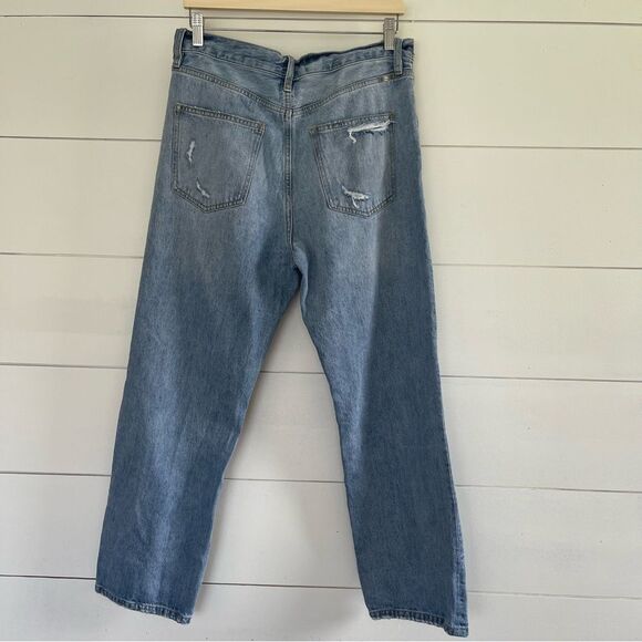 KanCan Women’s 29 Distressed Straight Leg Jeans - Picture 6 of 7